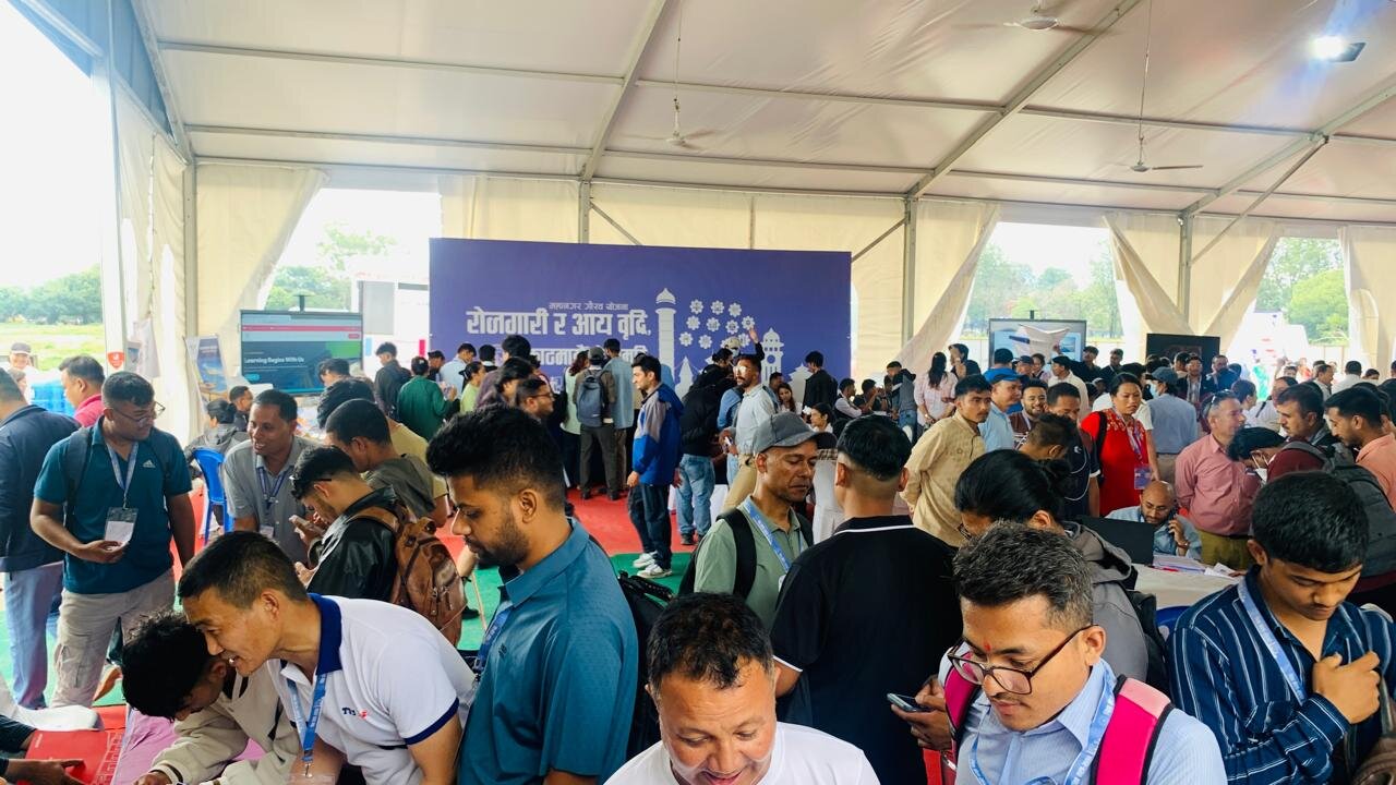 CNF verbindt 1.289 jongeren met werk tijdens SEEP Mela in Kathmandu